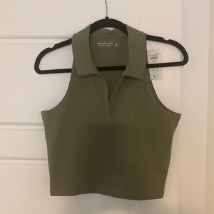 NWT Abercrombie Polo Top